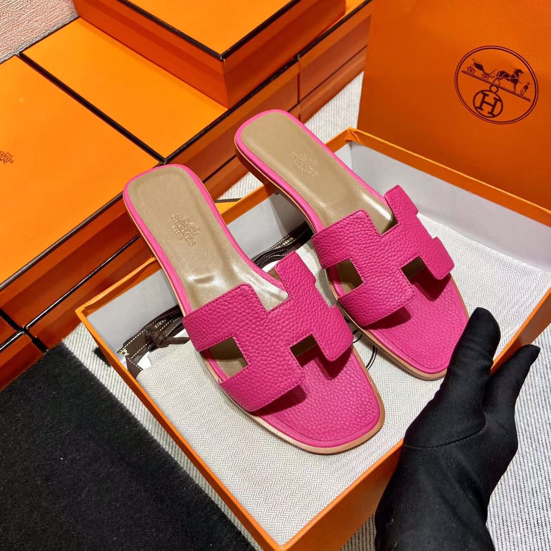 에르메스 올수공 오란 슬리퍼 샌들 토고 41